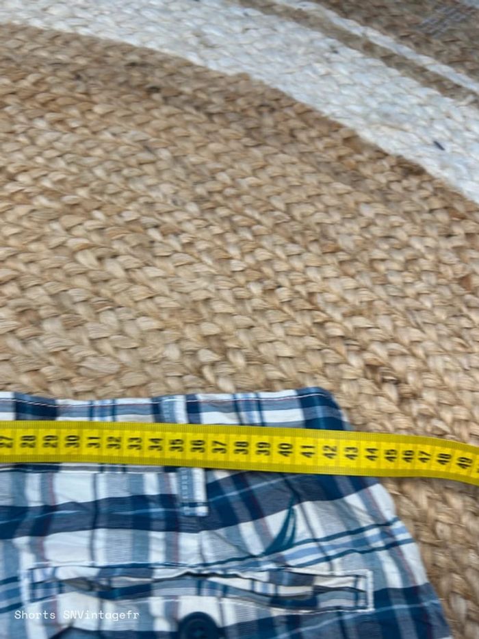 Short Chino Nautica Homme Marine/Blanc Taille W36 | Très Bon État | SNVintagefr | BS413 - photo numéro 4
