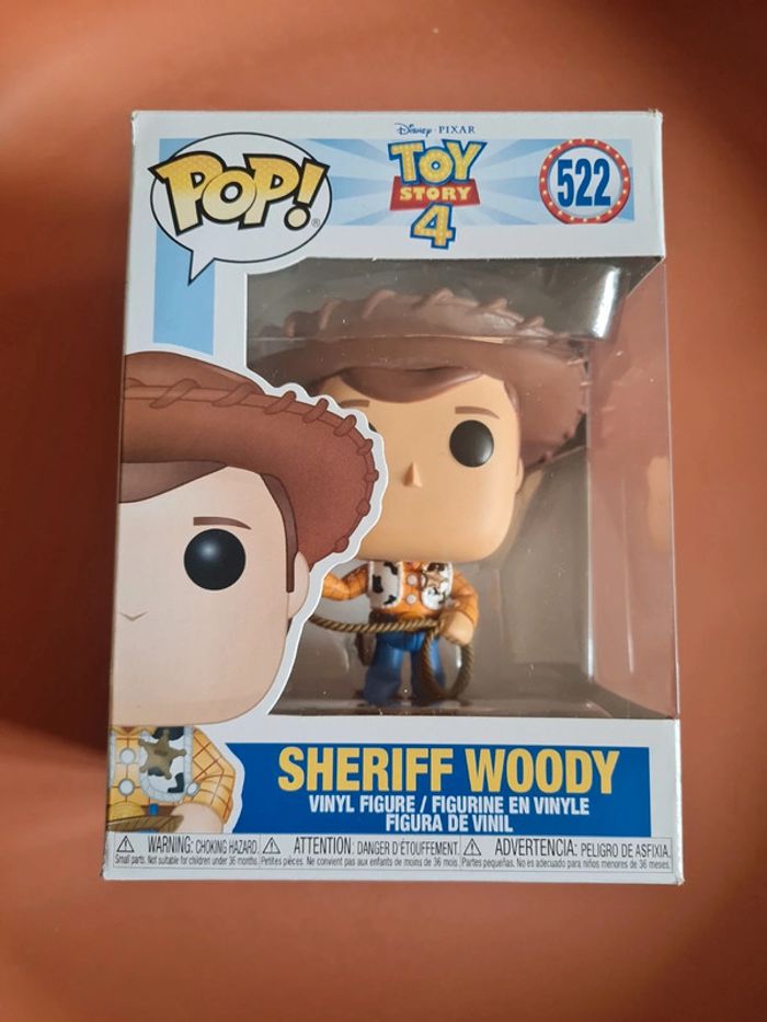 POP Funko 522 - toy story 4 - shérif woody