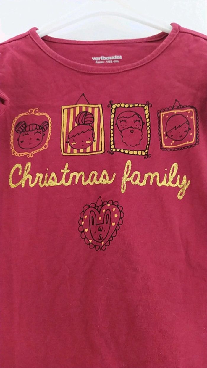 T-shirt manches longues Noël - photo numéro 2