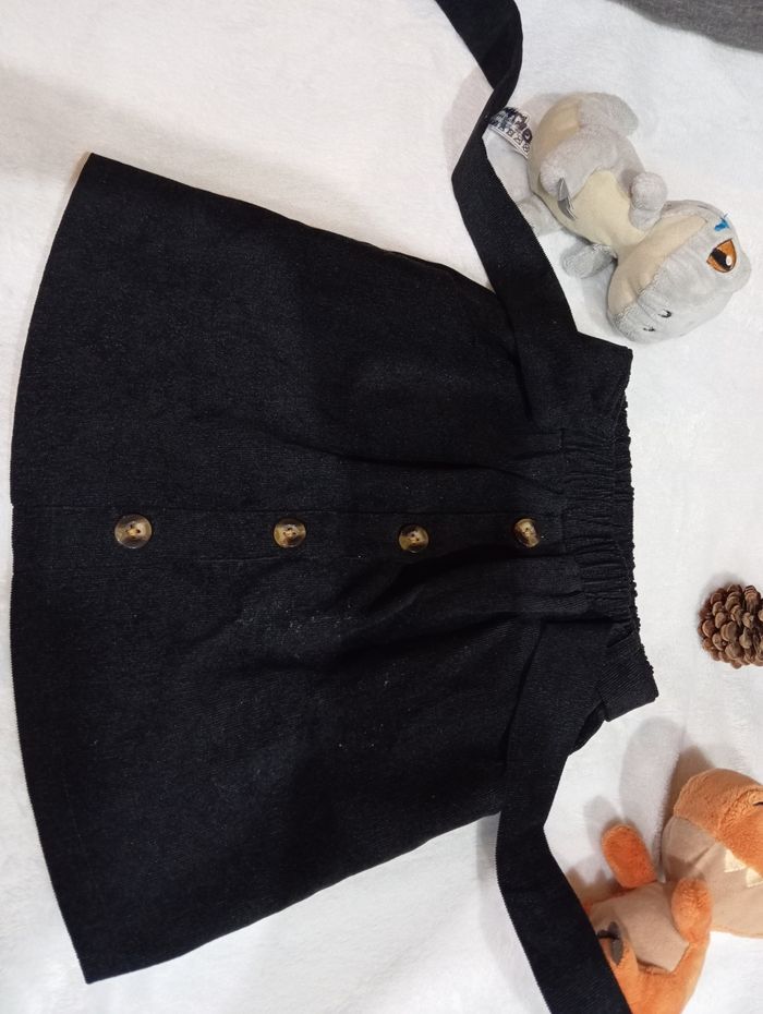 Jupe noir à ceinture