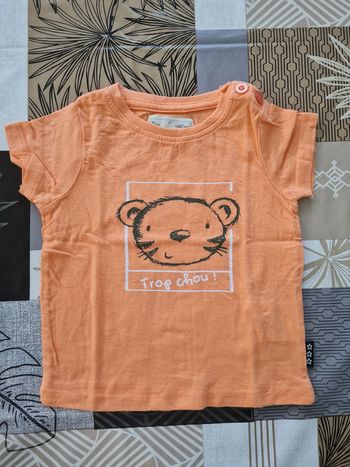 Tee shirt orange