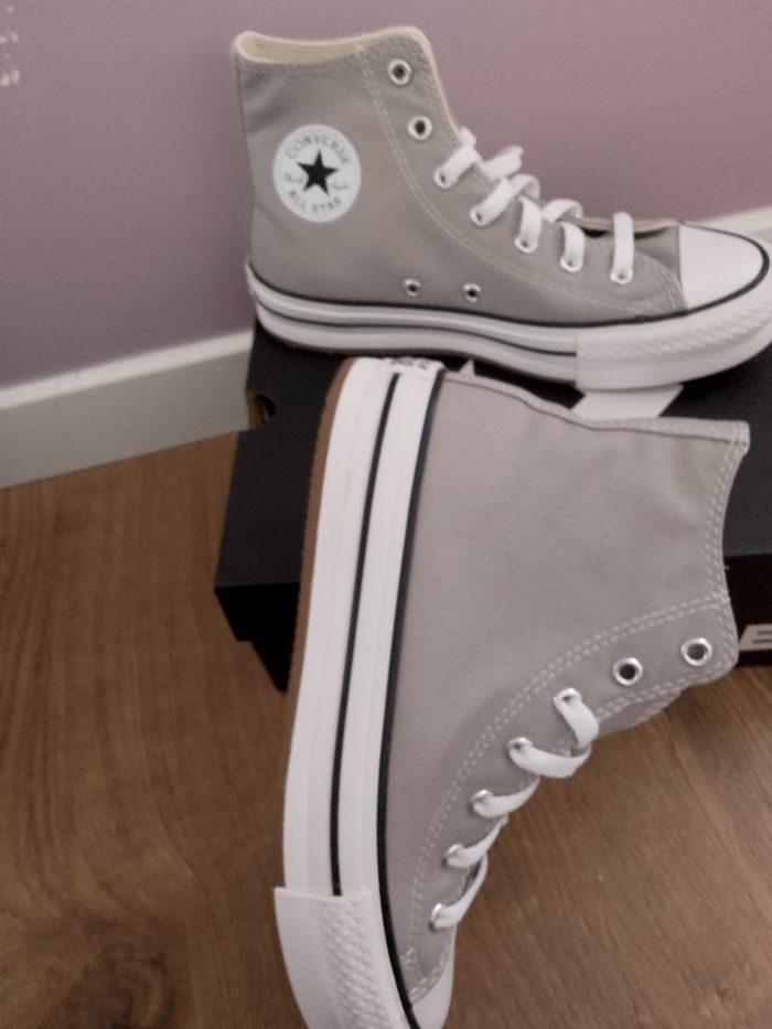 Basket converse plateforme - photo numéro 7