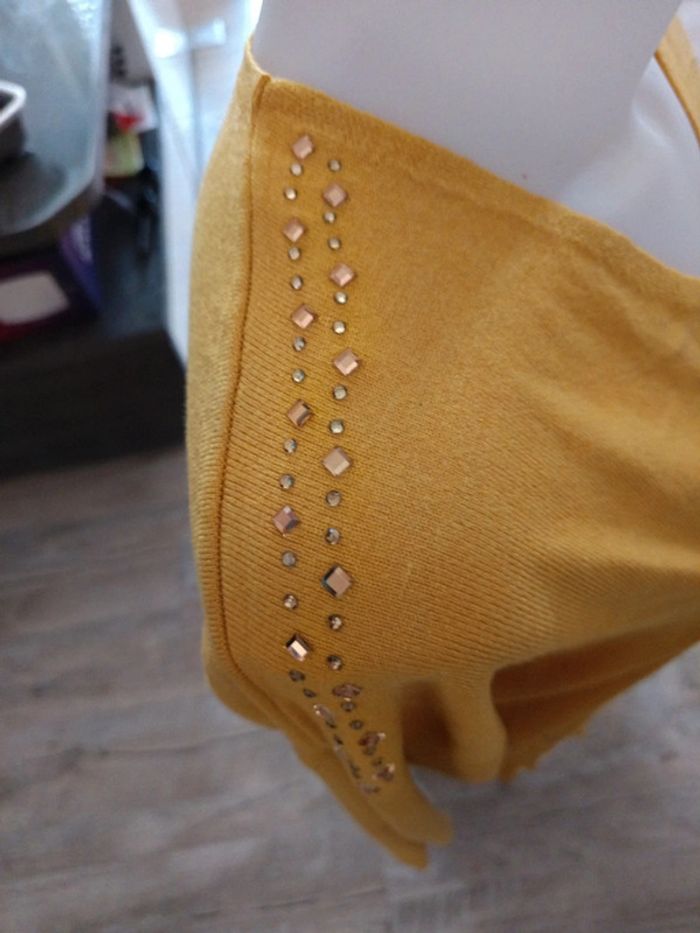 Pull fin strass - photo numéro 3