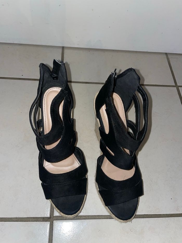 Chaussure compensée femme pointure 38 - photo numéro 9