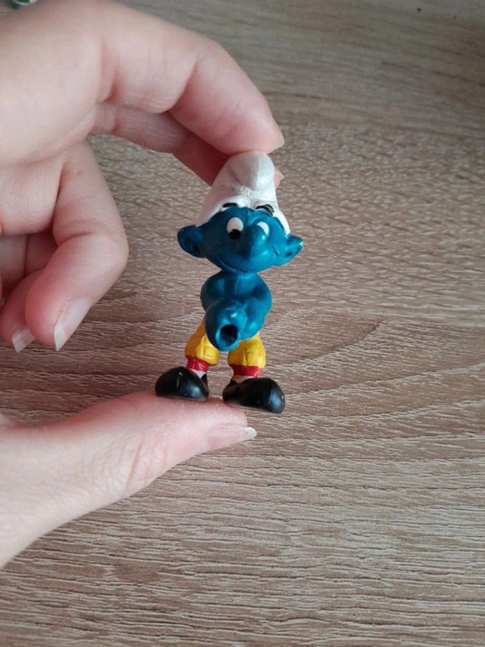 Magnifiques stroumpf golfeur ancien - photo numéro 5