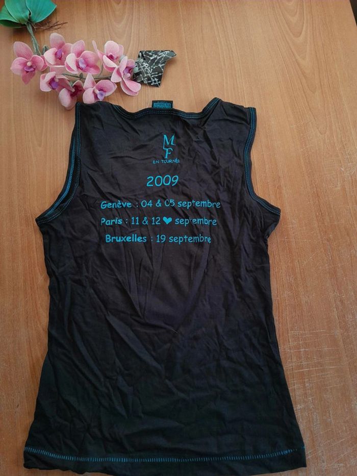 Debardeur mylène farmer skull noir taille S - photo numéro 3