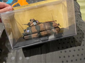 Char miniature militaire France guerre
