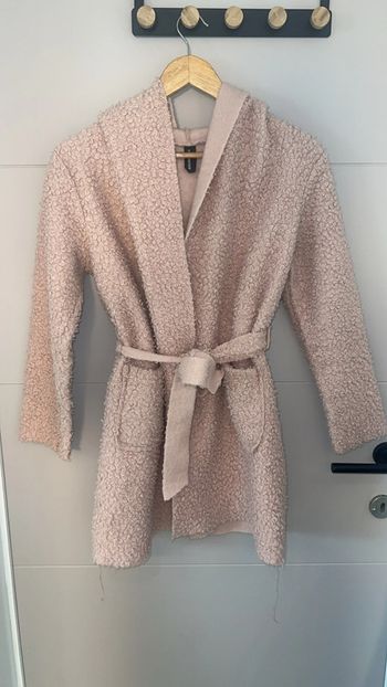 Gilet rose clair avec ceinture – Hangar – Taille 86 – Bon état
