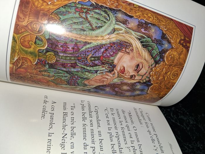 Petit livre enfant Blanche neige/ ancien 1996 - photo numéro 8
