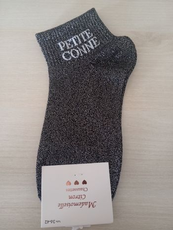 Chaussette a paillettes 