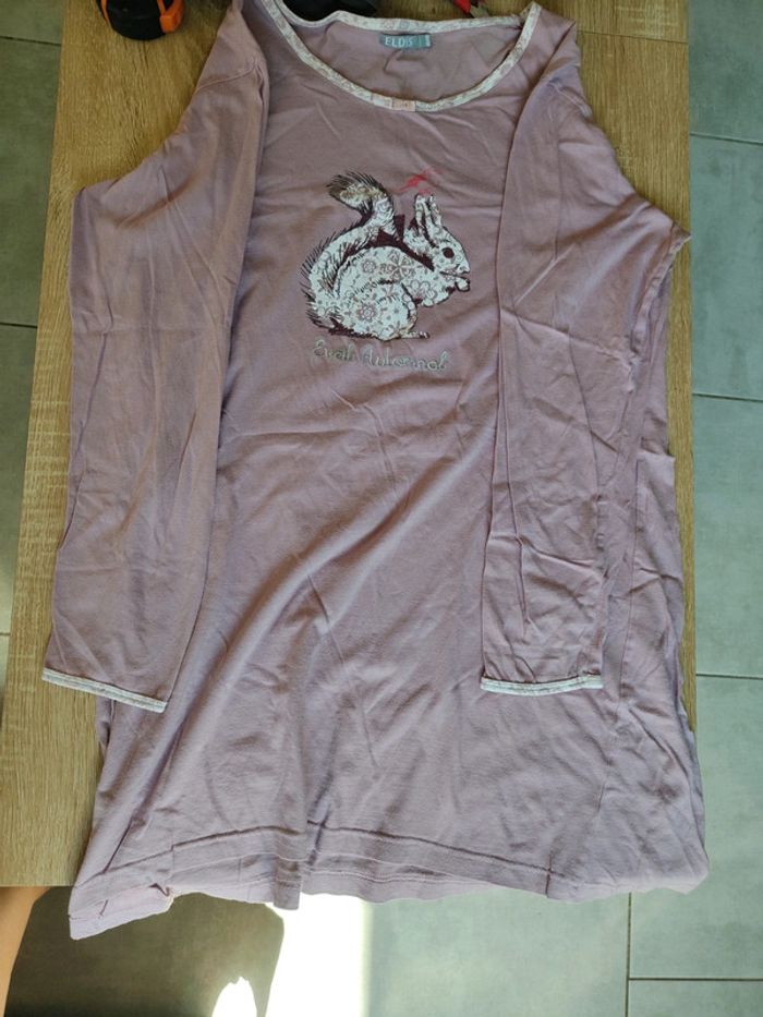 Tee shirt a manches longues nuits - photo numéro 4