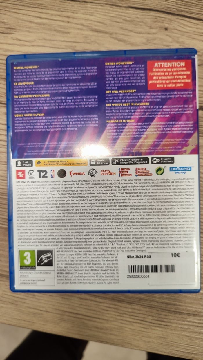 NBA 2k24 PS5 - photo numéro 3