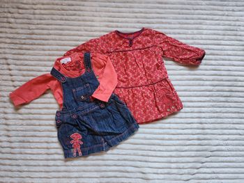 Lot 2 robes bébé fille La Compagnie des Petits – 6 mois 👗👶