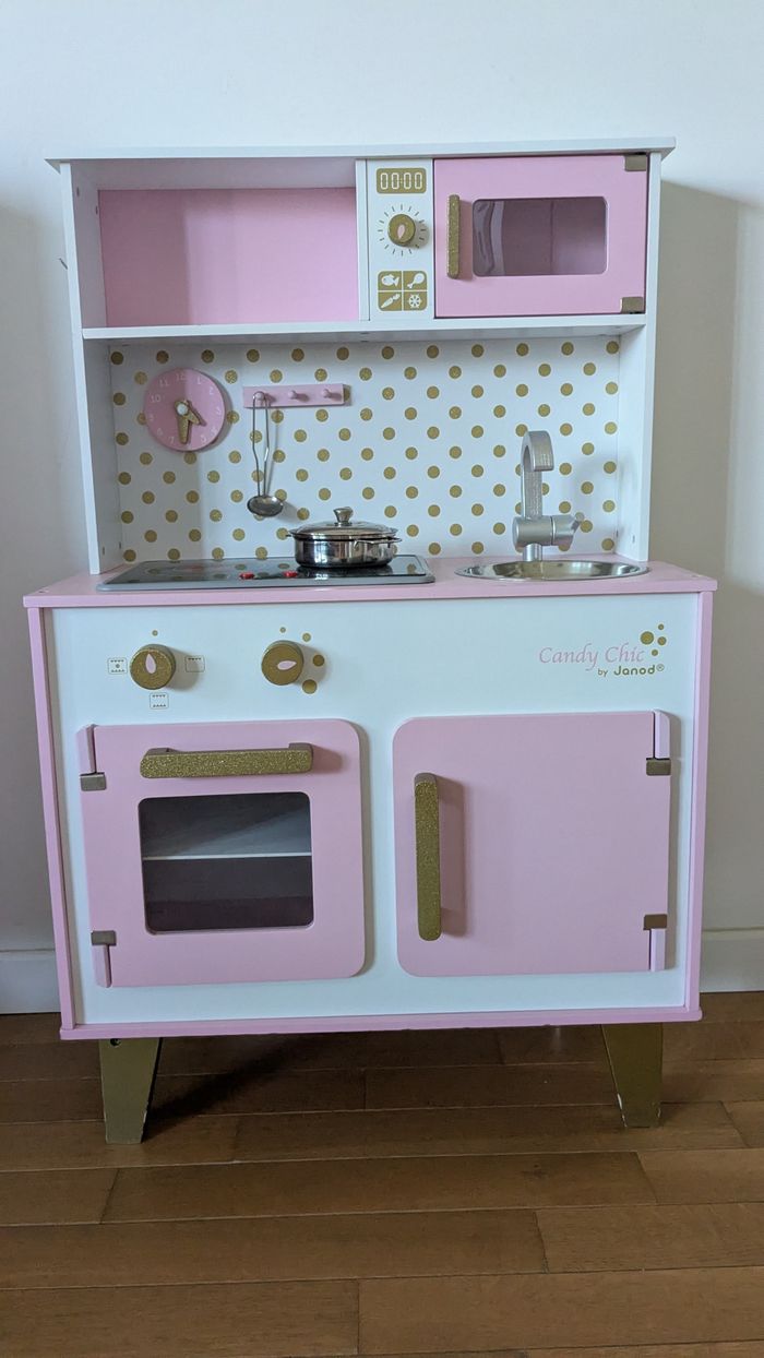 Cuisinière en bois Candy chic Janod
