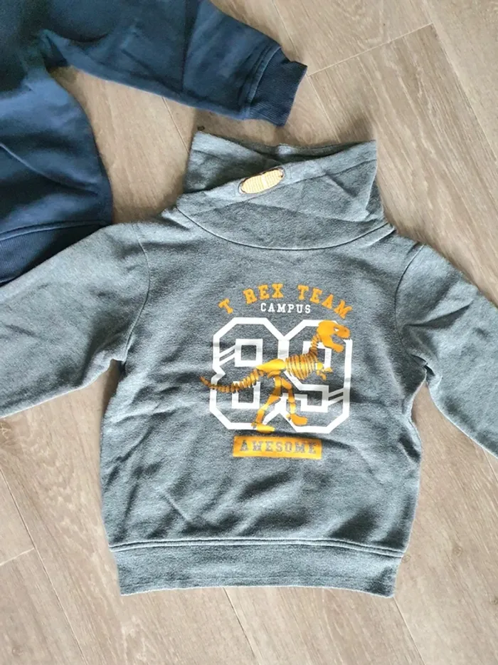 Lot de 2 sweat col montant taille 6 ans - photo numéro 3