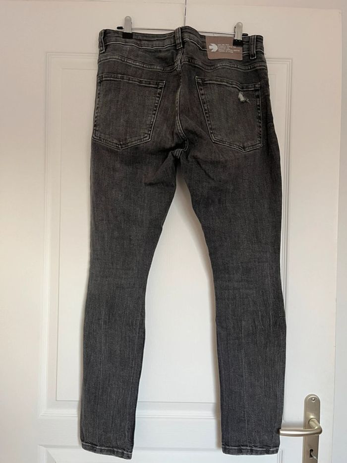 Lot 4 jeans skinny homme Bershka W31 - FR40 très bon état - photo numéro 6