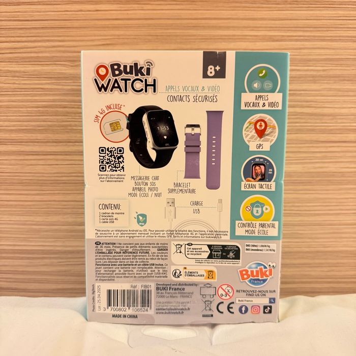 BUKI Montre connectée pour enfant GPS. Neuve. - photo numéro 2