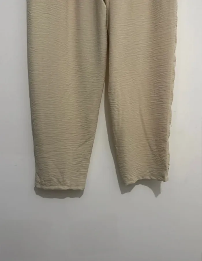 Pantalon Femme Beige – Grande Taille 3XL – Léger & Élégant - photo numéro 4
