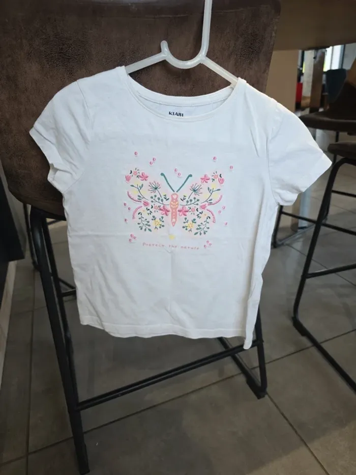 Lot de 4 t-shirts manches courtes 5 ans - photo numéro 4