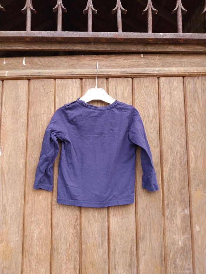 Tee-shirt manche longue bébé garçon 24 mois Pat et ripaton - photo numéro 2