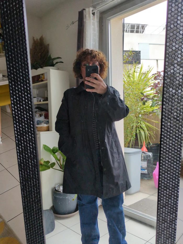 Trench coton noir G star raw XL - photo numéro 18