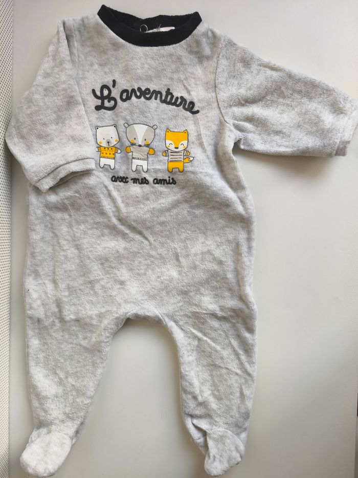Lot de 2 pyjamas 3 mois - photo numéro 3