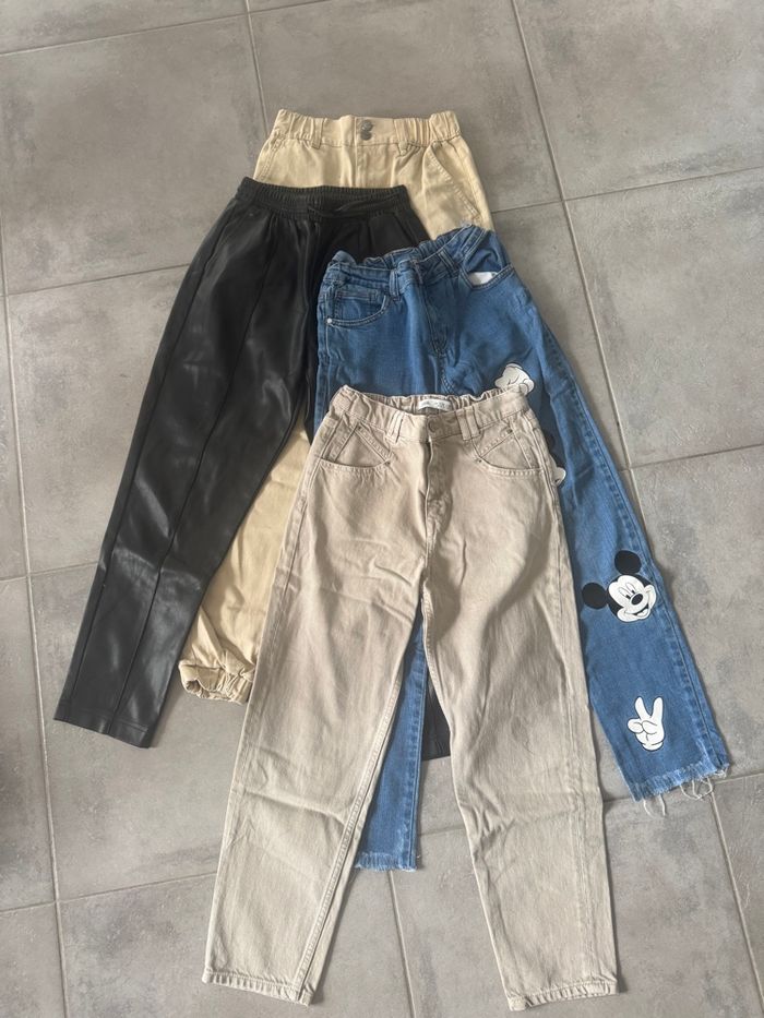 Lot pantalons fille 11/12 ans - photo numéro 2