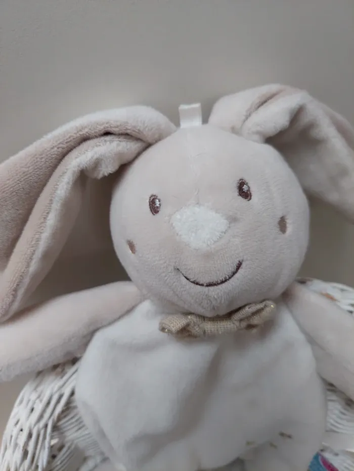 Sucre d'orge - peluche lapin corps plat etoile - photo numéro 2