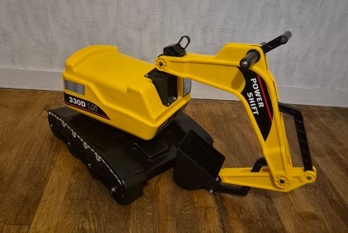 Porteur pelleteuse super builder avec cabine rotative bras de Pelle et godet articulé - photo numéro 3