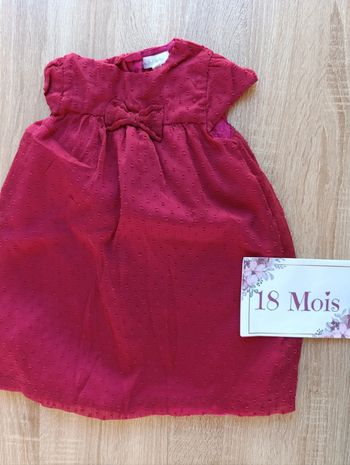 Robe manche courte 18mois