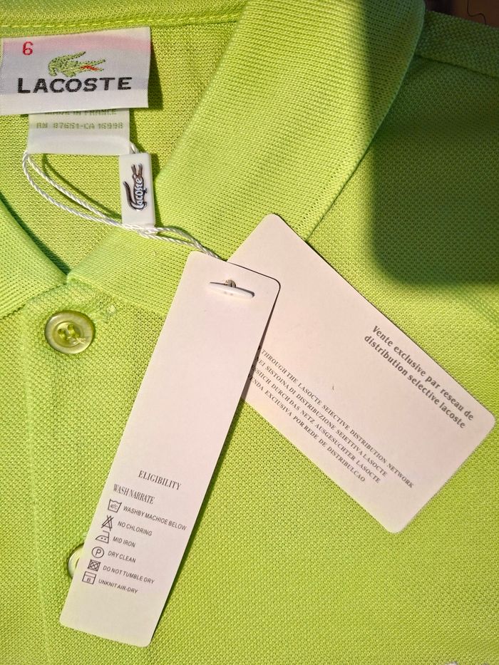 Polo Lacoste Neuf - photo numéro 2