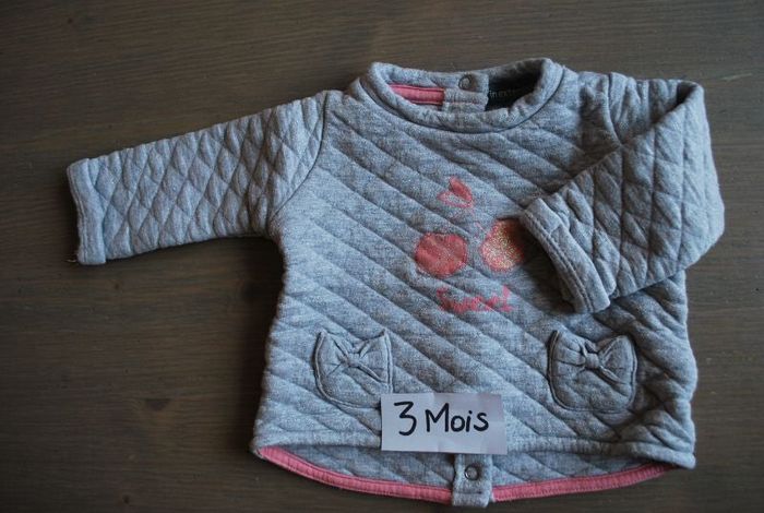 Pull bébé, 3 mois, In Extenso