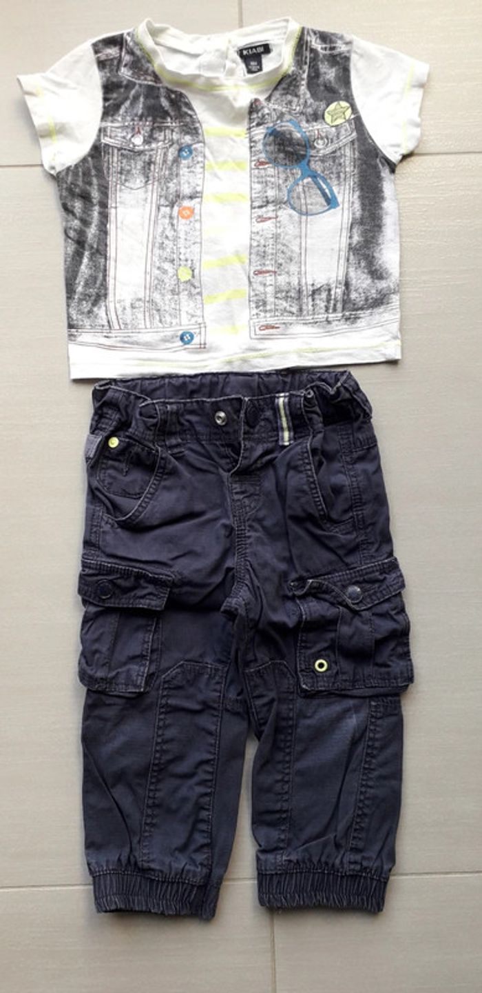 Tenue été garçon 18 mois