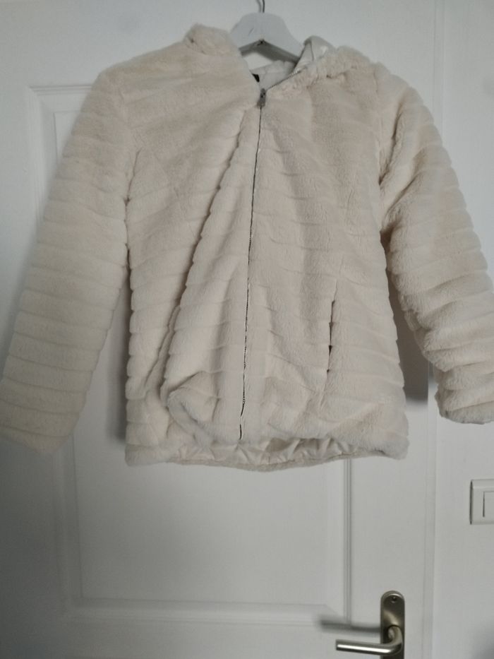 Veste blanche hiver