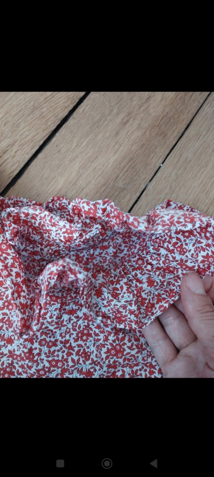 Blouse manches courtes Cyrillus 10 ans - photo numéro 3