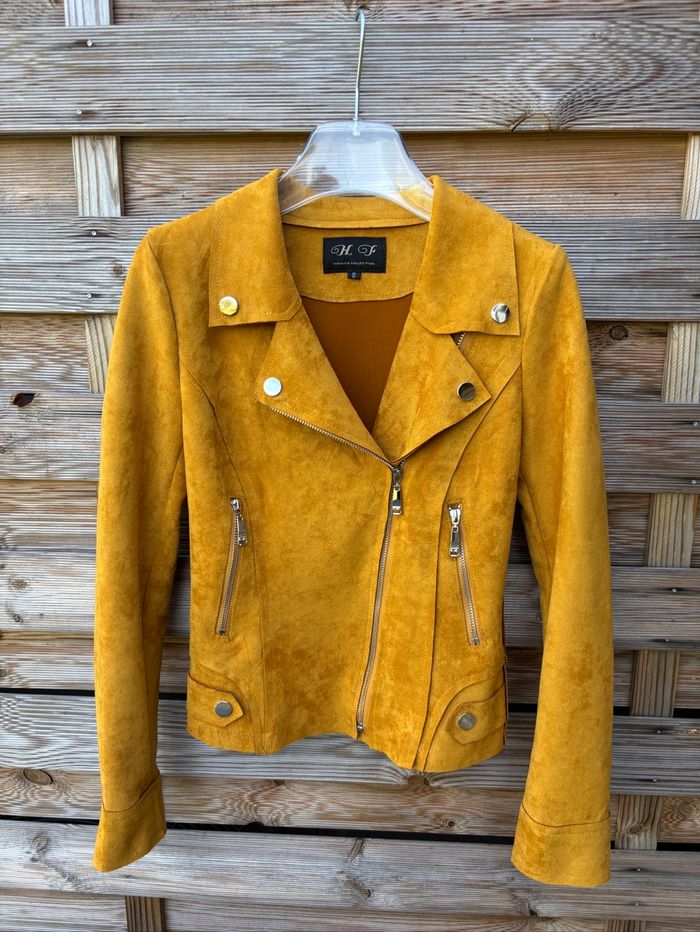 Veste Perfecto moutarde