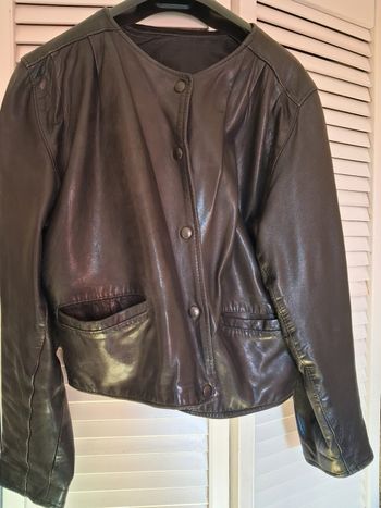 Veste cuir