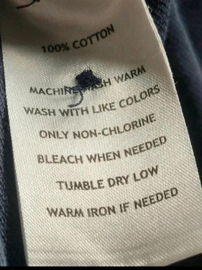 Polo  Ralph  Lauren Bleu Marine  Logo Brodé  100 % Coton  Taille XL - photo numéro 6