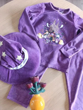 Pyjama et chapeau Sergent Major 6 ans velours