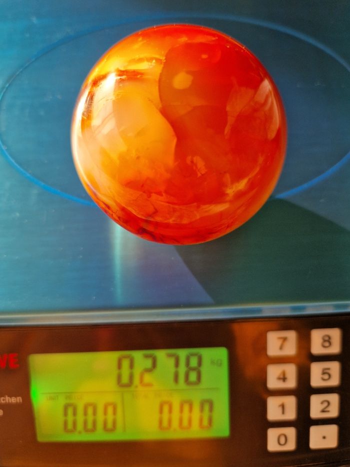 Sphère cornaline de Madagascar 278 neuf - photo numéro 10