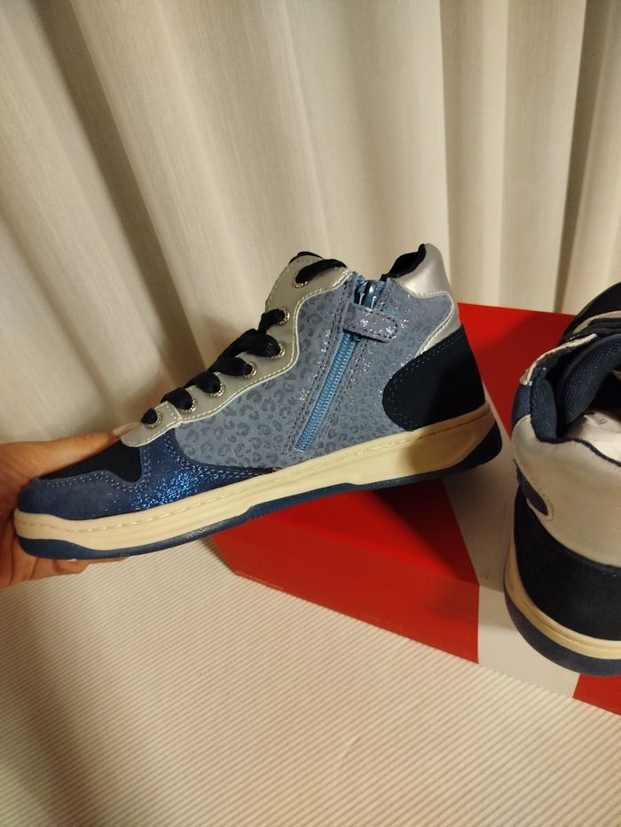 Chaussures Kickers sneakers Haut Kicklax Marin garçon 35 - photo numéro 5