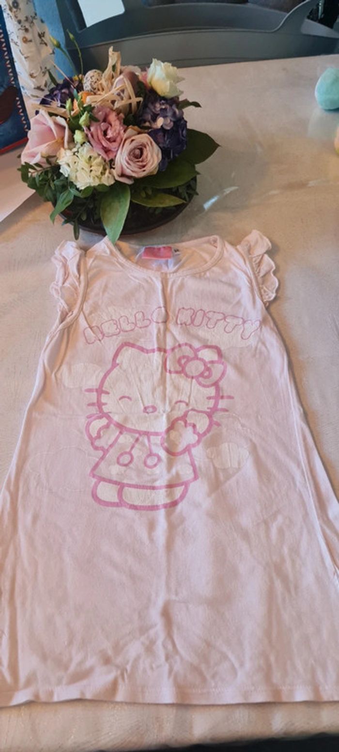 Chemise de nuit hello kitty 3/4 ans