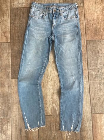 Jean Zara velu clair taille haute Zara z1975