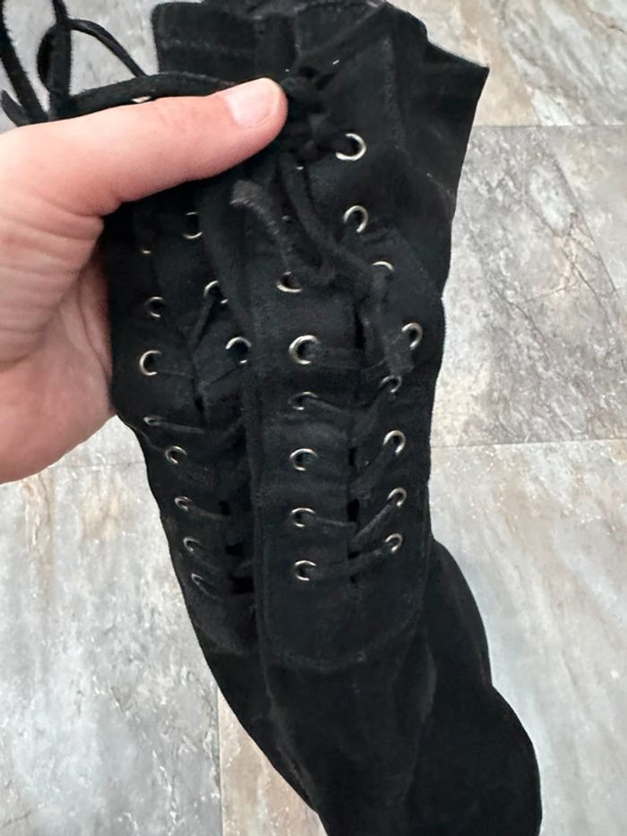 Cuissarde chaussette noir taille 40 - photo numéro 12