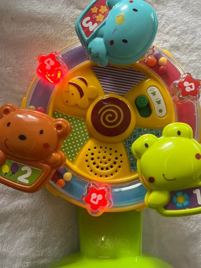 Jouet d’éveil grande roue - VTech - photo numéro 4