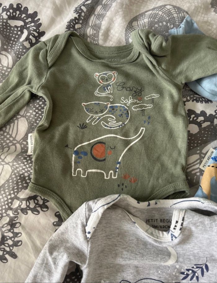 Lot de 3 body 3 mois - photo numéro 2