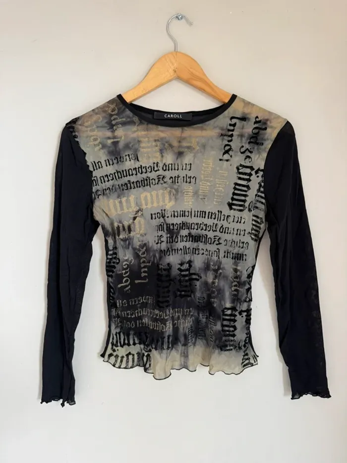 T-shirt Caroll Y2K