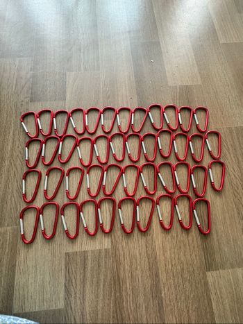 lot de 40 mousqueton