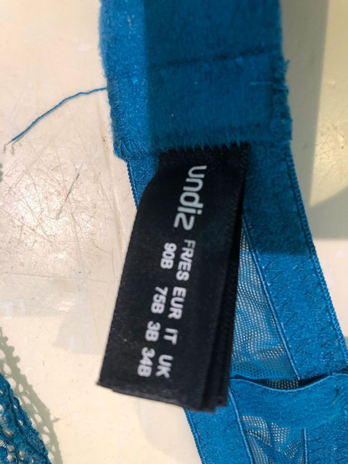 Soutien-gorge Undiz Bleu 90 B - photo numéro 9