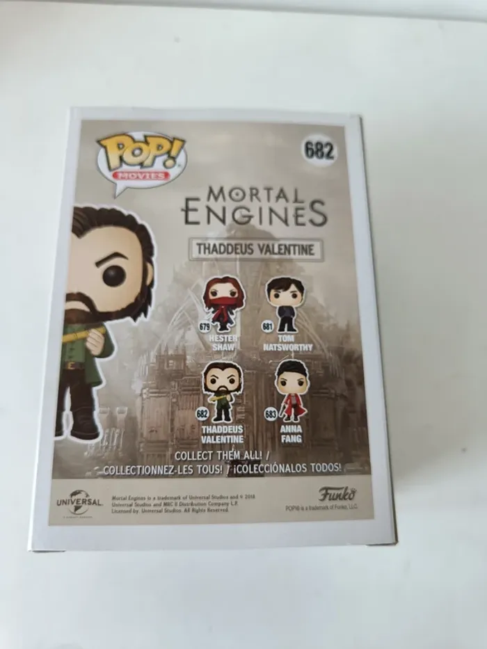 Funko Pop! Movies: Mortal Engines - Thaddeus Valentine 682 - photo numéro 3